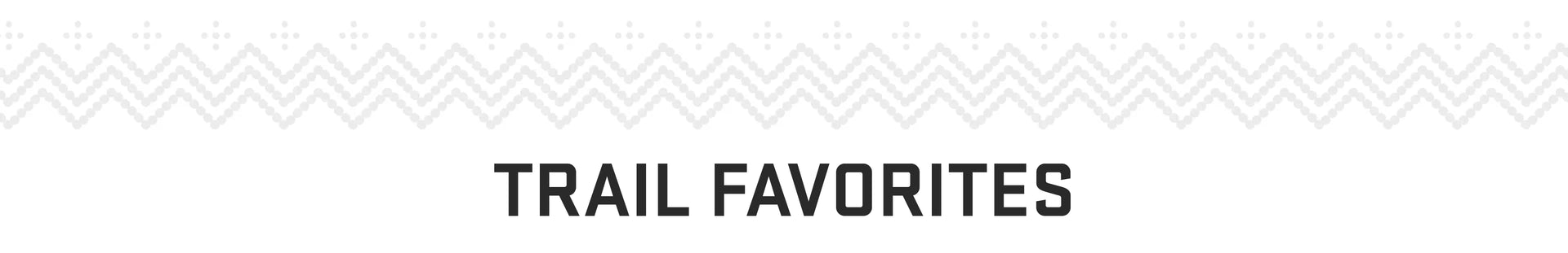 Gift Guide 2025 - Trail Favorites  Header Image Text Overlay
