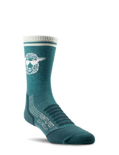 American Trail  3/4 CREW  Shep the Sheep Light Targeted Cushion