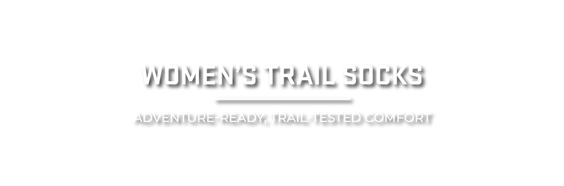 Women's Trail  Header Image Text Overlay