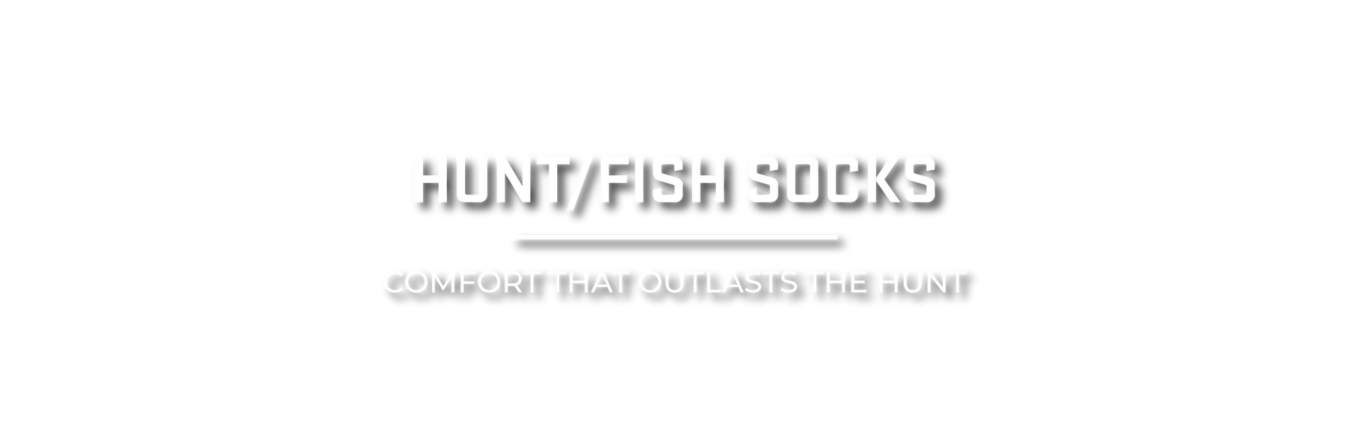 Hunt/Fish  Header Image Text Overlay