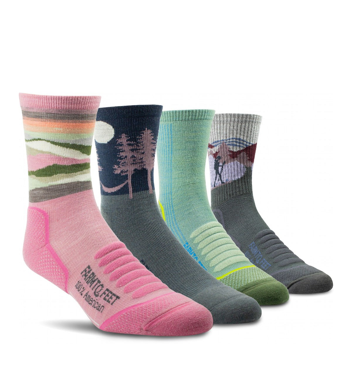 Women's Trail Explorer Bundle: 4 Pairs - Light Cushion