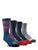 All-American Bundle: 4 Pairs Assorted Light Cushion