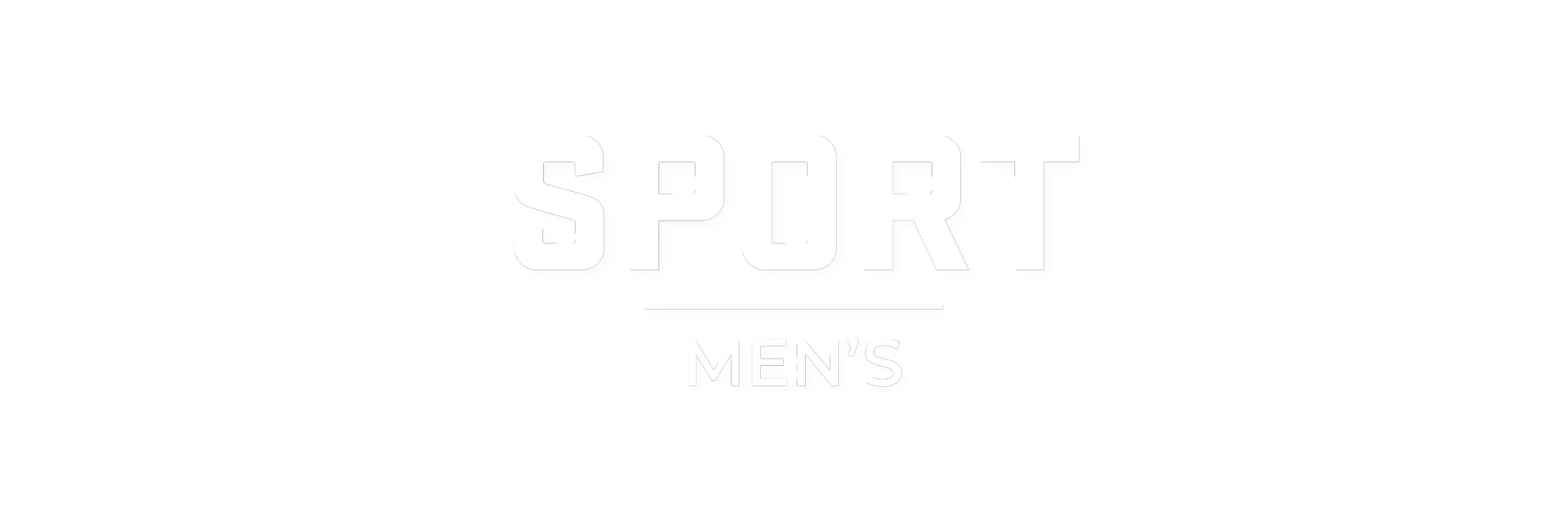 Men's Sport  Header Image Text Overlay