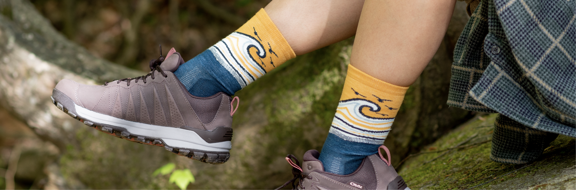 Socks  Header Image Text Overlay