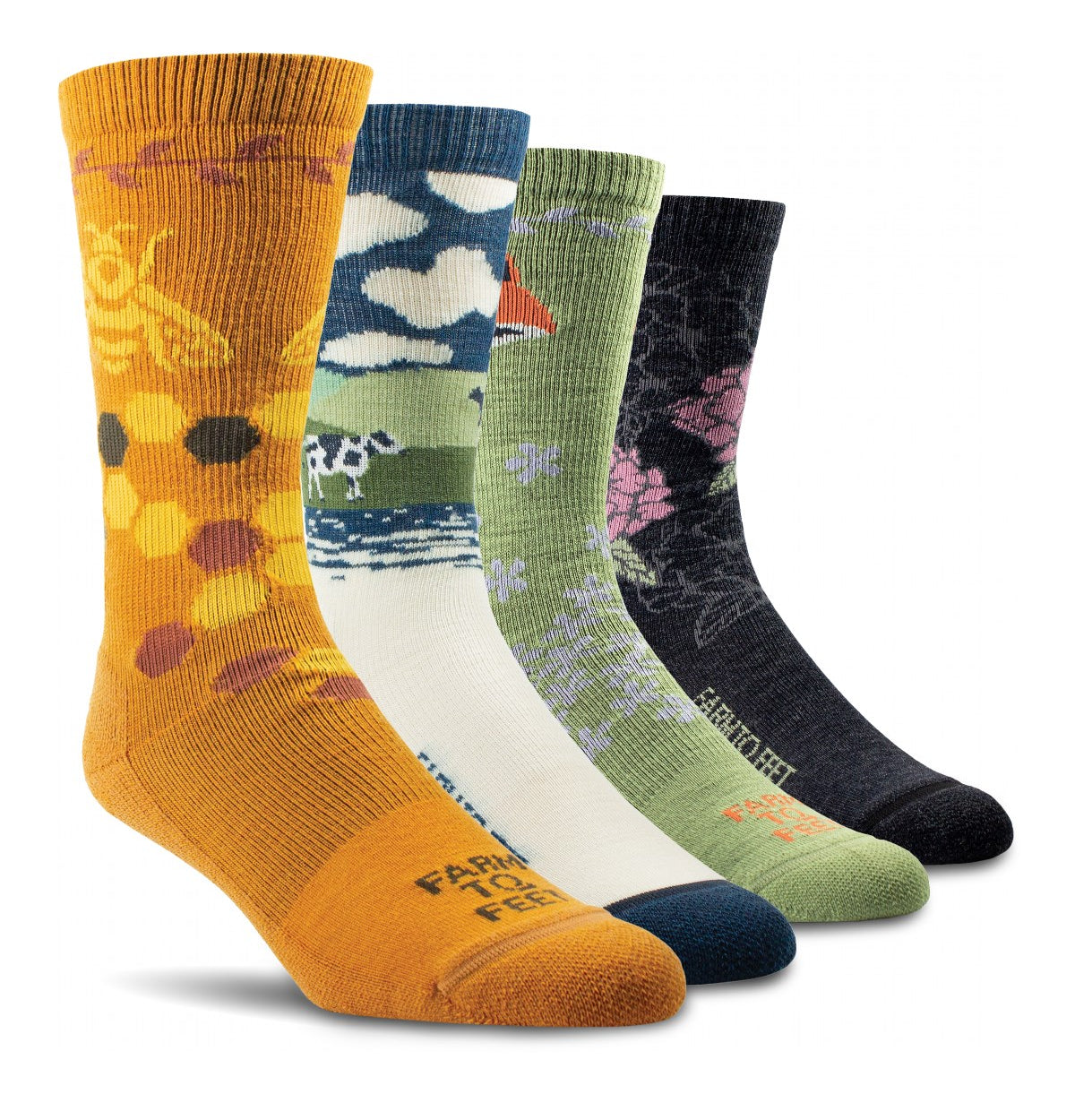Nature's Walk Bundle: 4 Pairs - Light Cushion