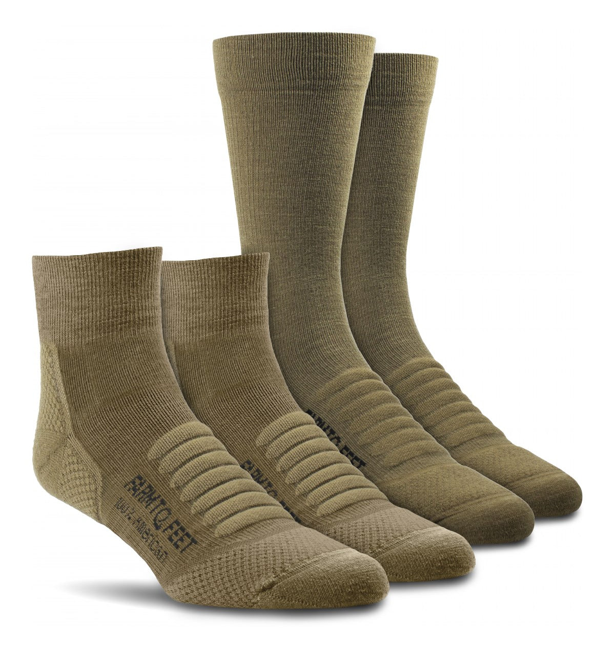 Tactical Bundle: 4 Pairs - Light Cushion