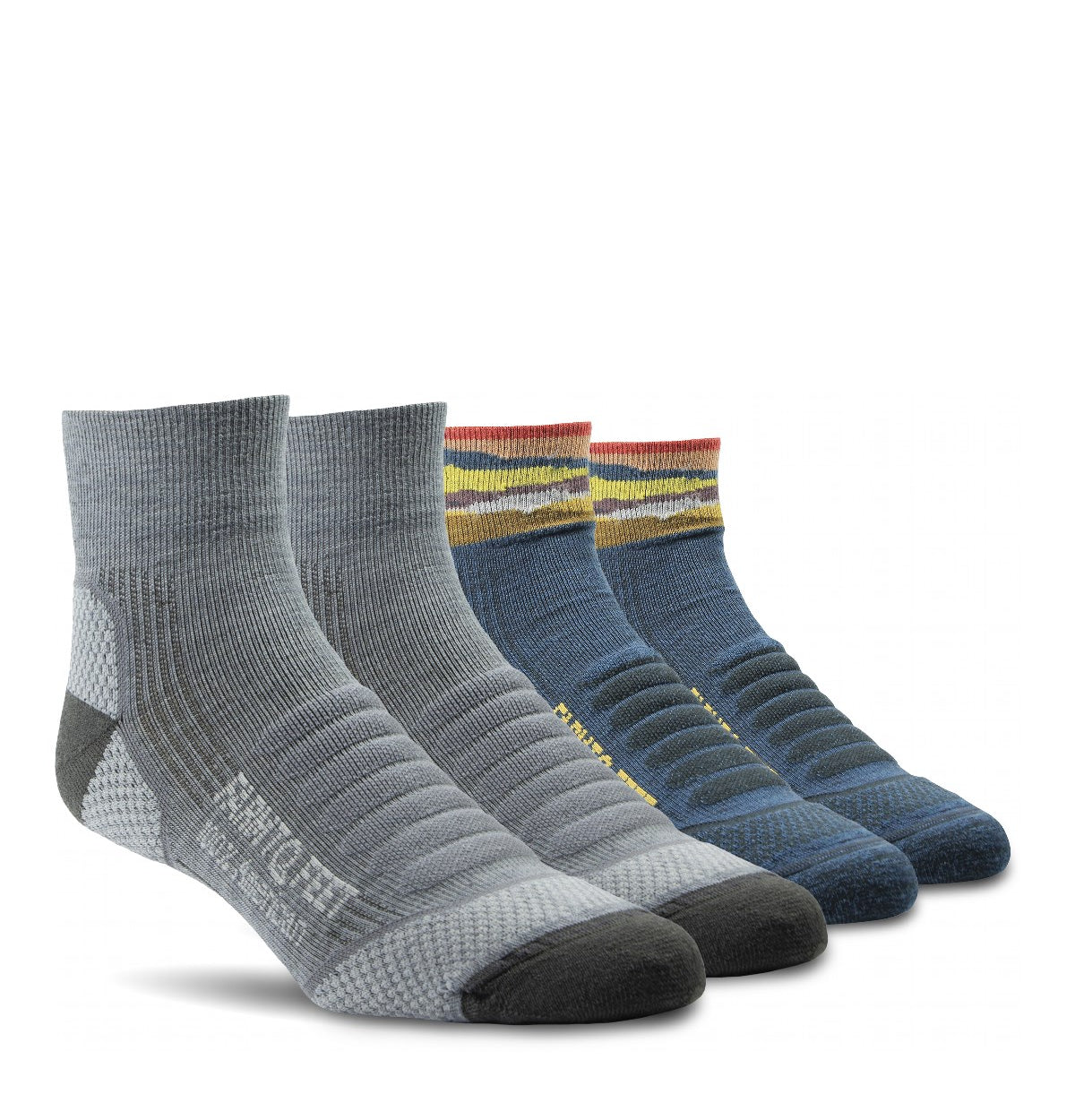 thumbnail interactive-video image 1 of Far To Feet En's King Ultra-Lightweight Erino Wool Crew Socks... 1 of 9