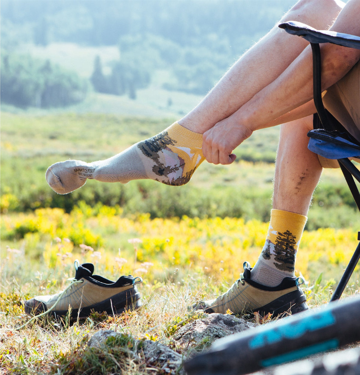 Cascade Locks Light Targeted Cushion Farm to Feet
